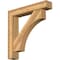Ekena Millwork Westlake Block Rough Sawn Bracket w/ Offset Brace, Western Red Cedar, 8"W x 44"D x 44"H BKT0806X44X44WTL05RWR - alternate 1